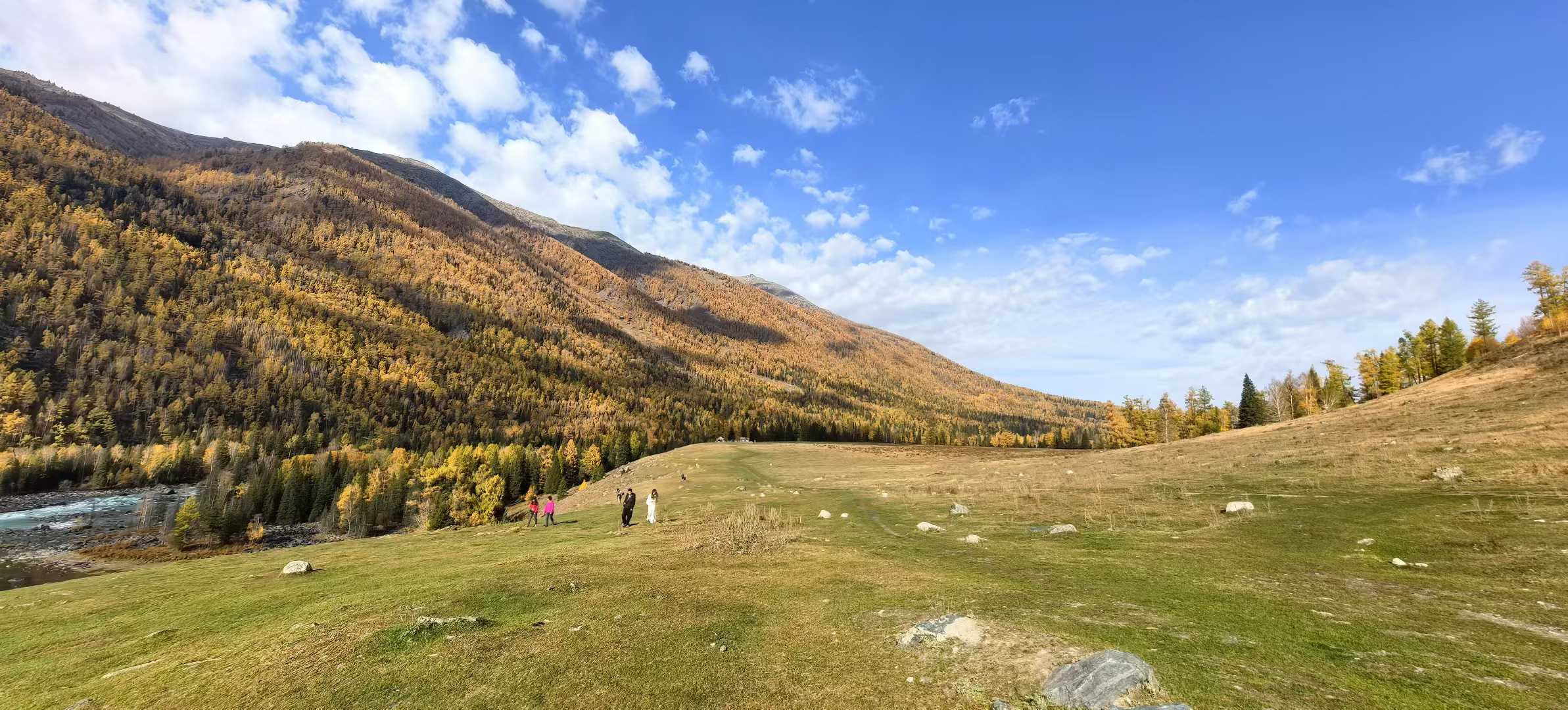 新疆阿勒泰地区·喀纳斯景区-月亮湾观景台三湾